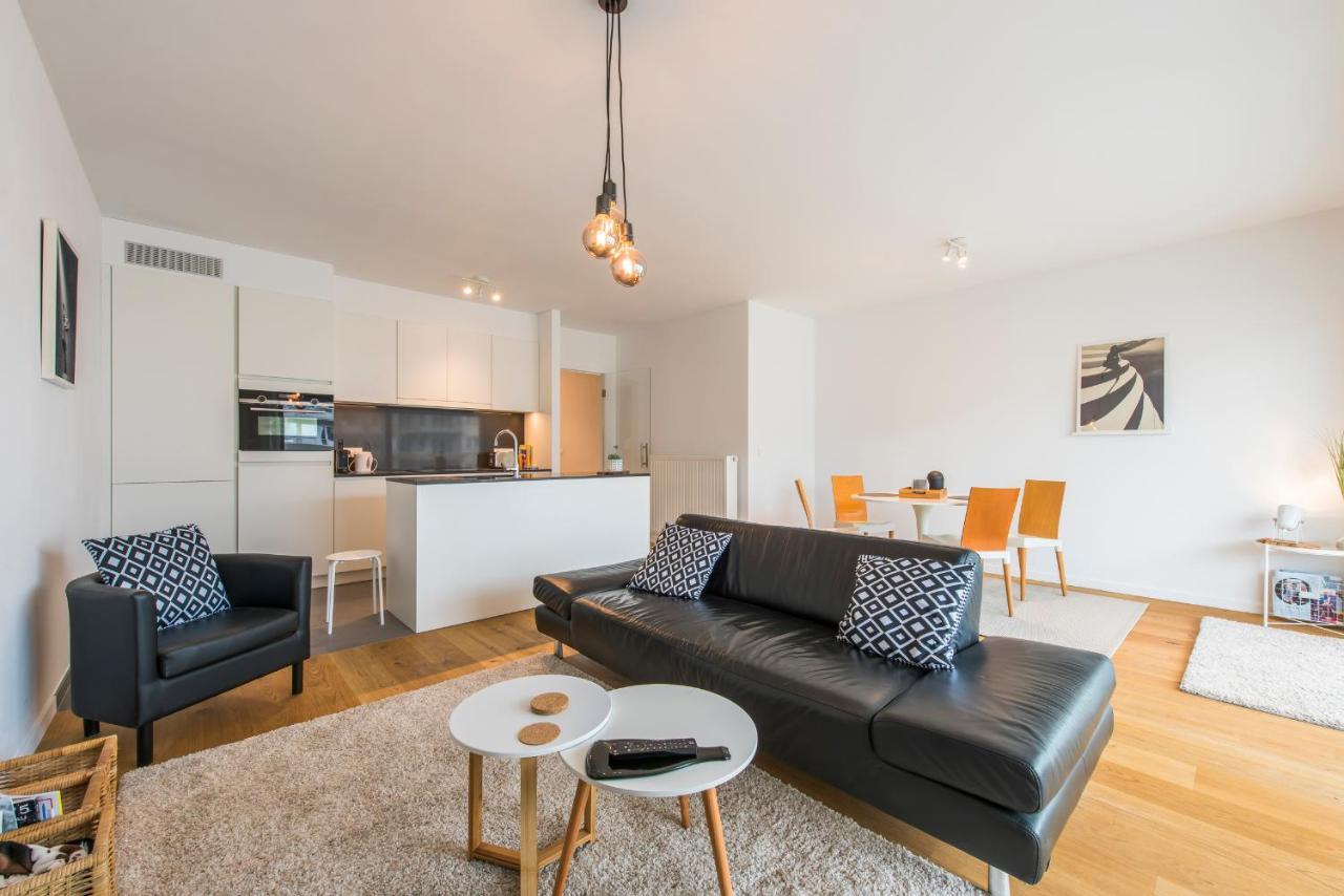 Modern Apartment With Terrace Near The Beach Остенде Екстериор снимка